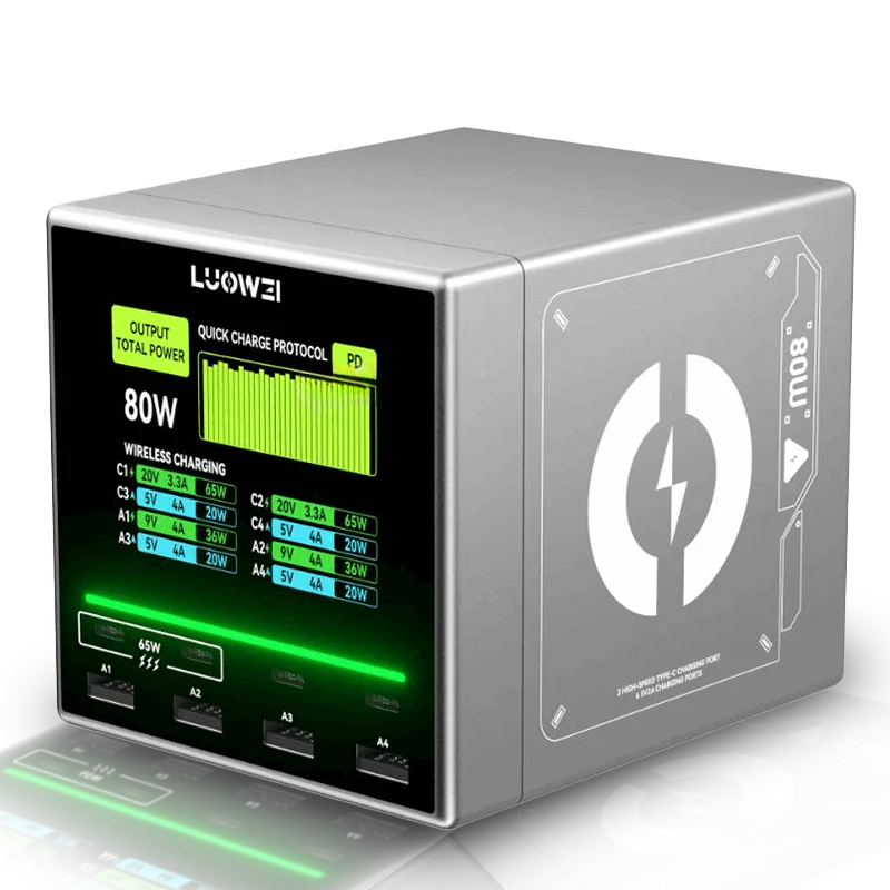 LUOWEI U1 MINI 140W Raptor Fast Charging Station Desktop Charger